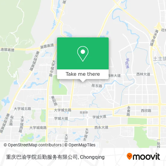 重庆巴渝学院后勤服务有限公司 map