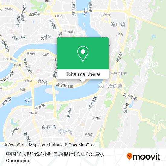 中国光大银行24小时自助银行(长江滨江路) map