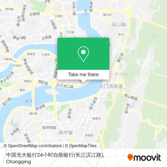 中国光大银行24小时自助银行(长江滨江路) map