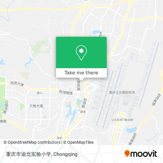 重庆市渝北实验小学 map