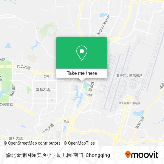 渝北金港国际实验小学幼儿园-南门 map