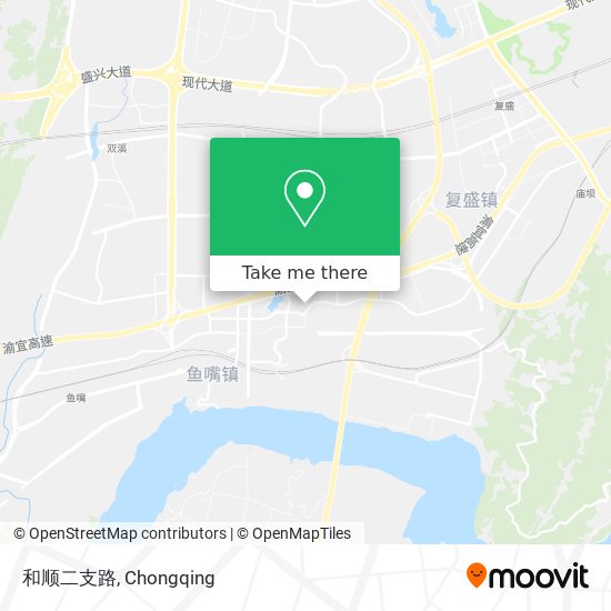 和顺二支路 map