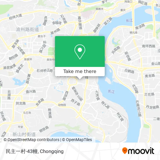 民主一村-43幢 map