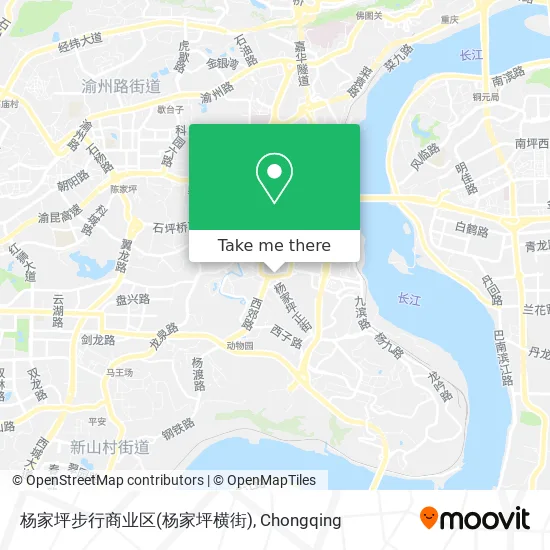 杨家坪步行商业区(杨家坪横街) map