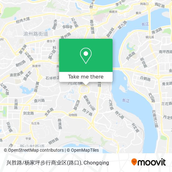 兴胜路/杨家坪步行商业区(路口) map