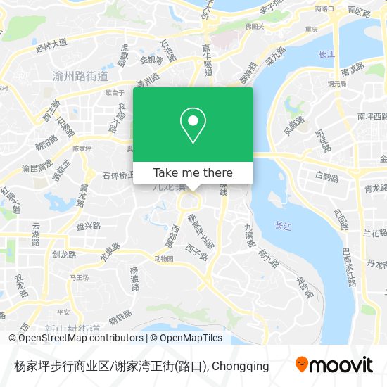 杨家坪步行商业区/谢家湾正街(路口) map
