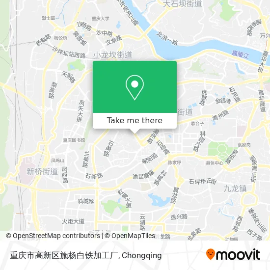 重庆市高新区施杨白铁加工厂 map