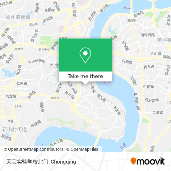 天宝实验学校北门 map