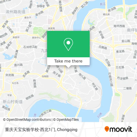 重庆天宝实验学校-西北1门 map