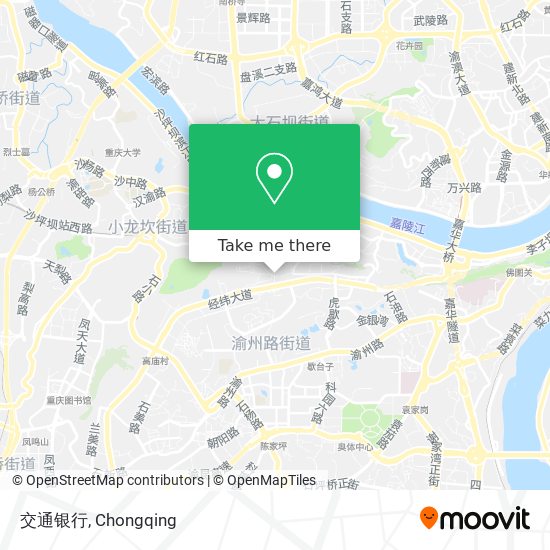交通银行 map