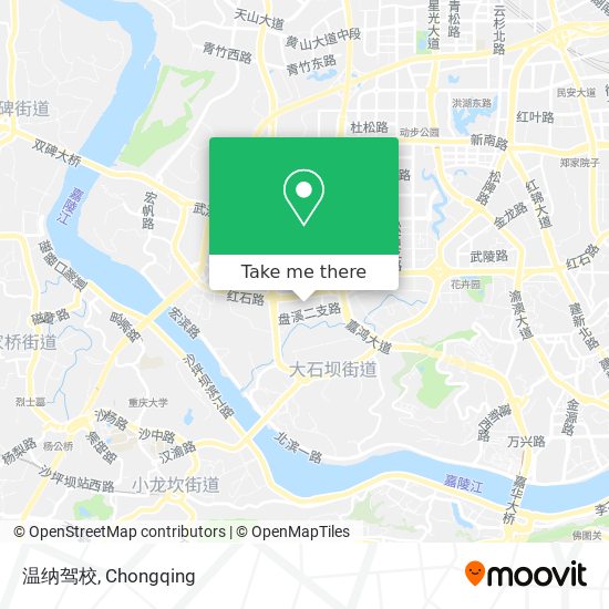 温纳驾校 map