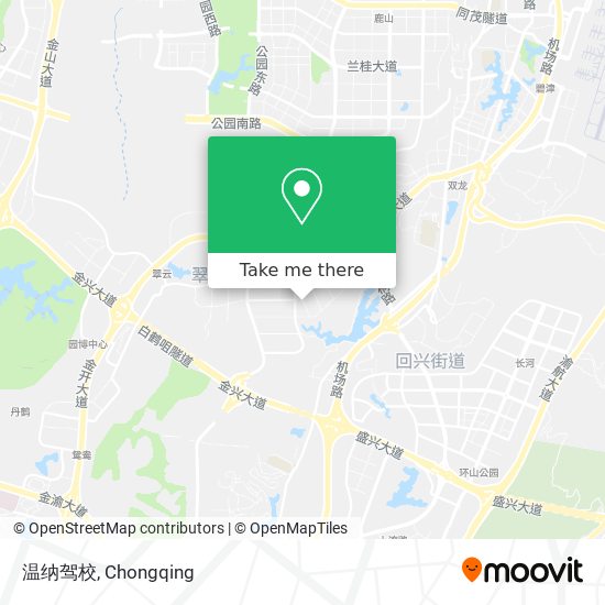 温纳驾校 map