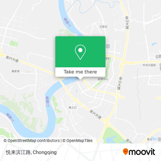 悦来滨江路 map