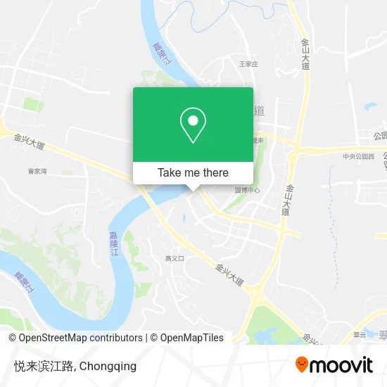 悦来滨江路 map