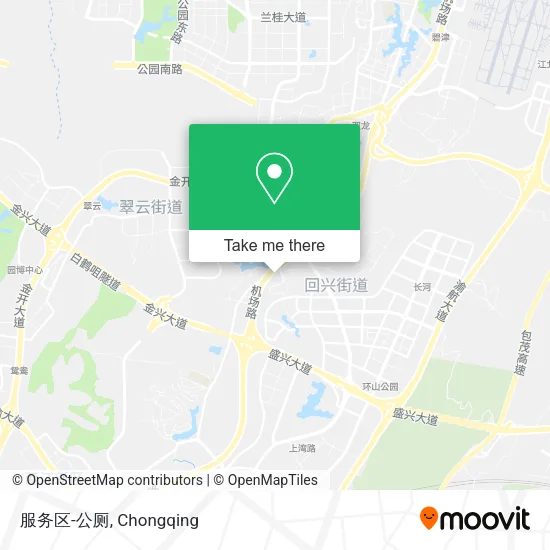 服务区-公厕 map