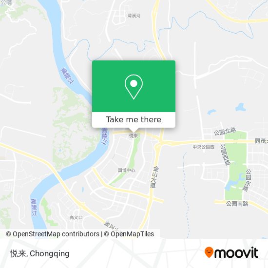 悦来 map