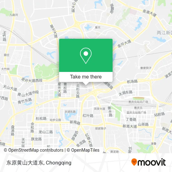 东原黄山大道东 map