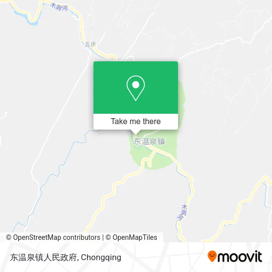 东温泉镇人民政府 map