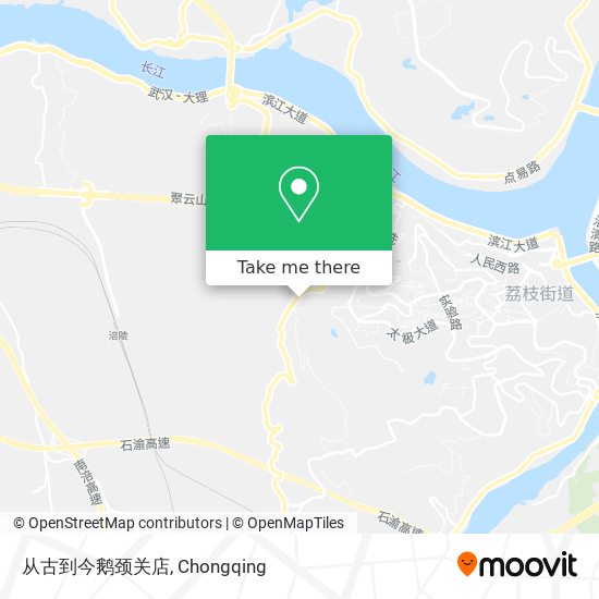 从古到今鹅颈关店 map