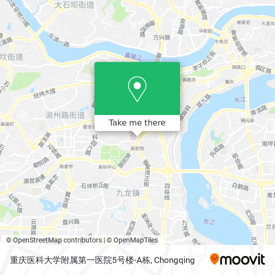 重庆医科大学附属第一医院5号楼-A栋 map