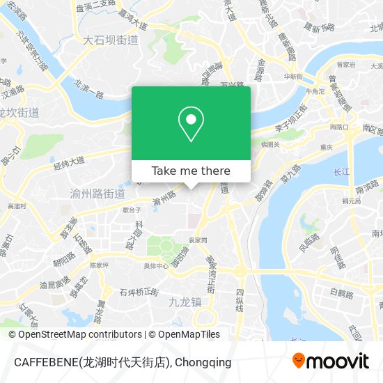 CAFFEBENE(龙湖时代天街店) map