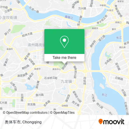 奥体车市 map