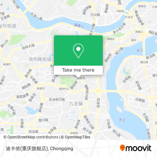 迪卡侬(重庆旗舰店) map