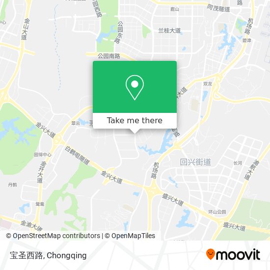 宝圣西路 map