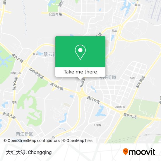 大红大绿 map