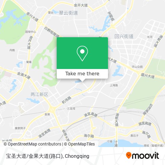 宝圣大道/金果大道(路口) map