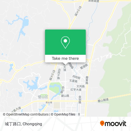 城丁路口 map