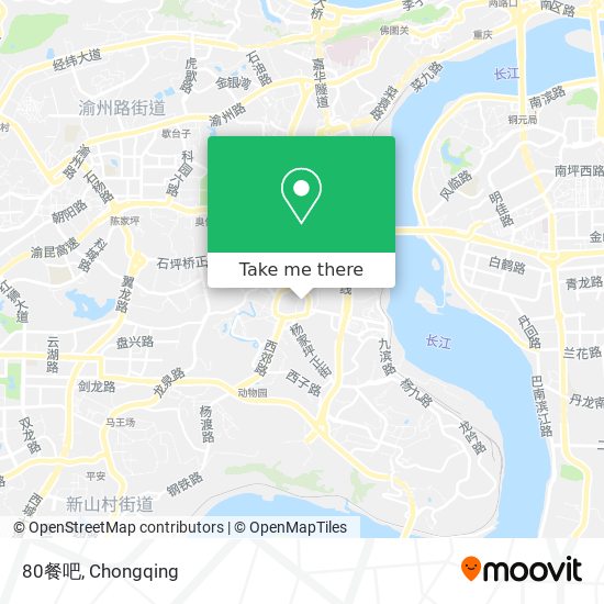 80餐吧 map