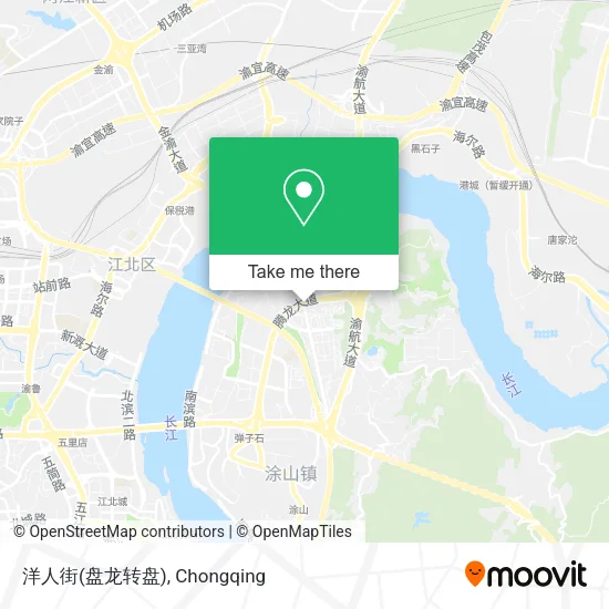 洋人街(盘龙转盘) map