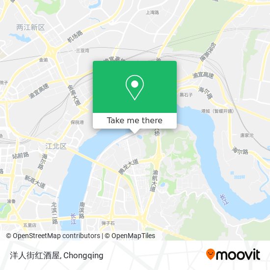 洋人街红酒屋 map