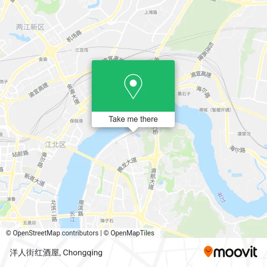 洋人街红酒屋 map