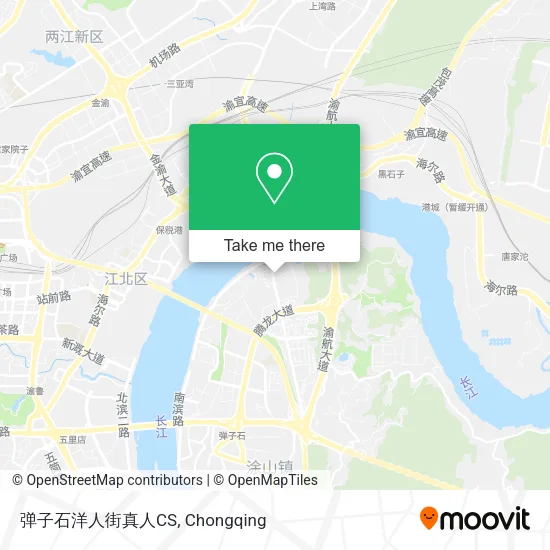 弹子石洋人街真人CS map