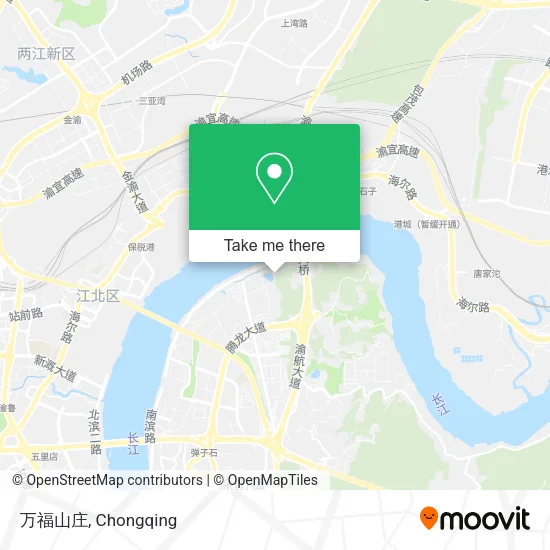 万福山庄 map