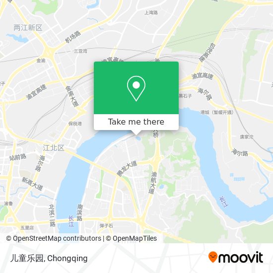 儿童乐园 map
