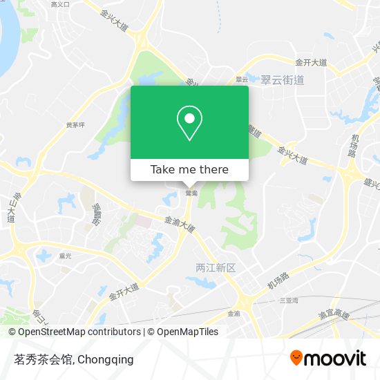 茗秀茶会馆 map