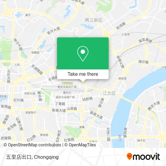五里店出口 map