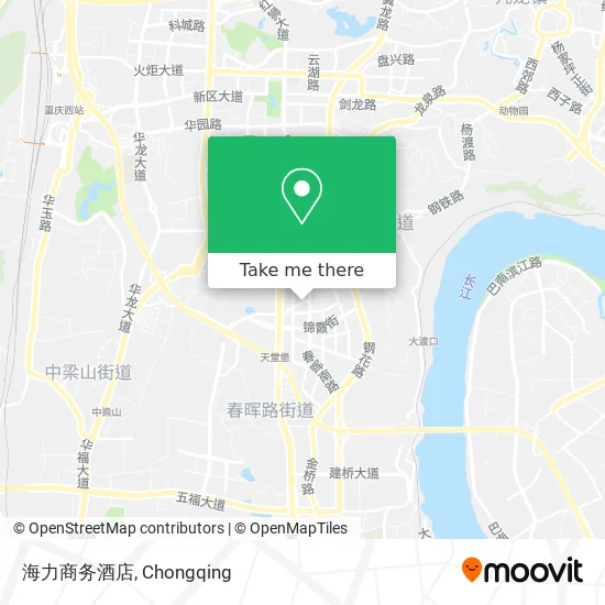海力商务酒店 map