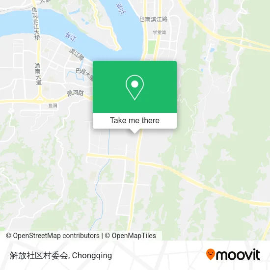 解放社区村委会 map