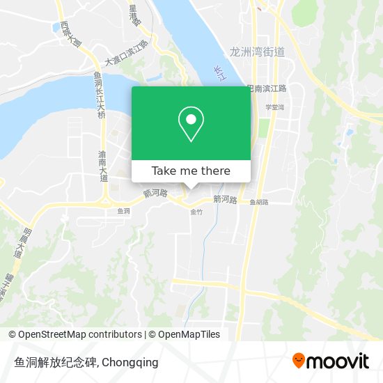 鱼洞解放纪念碑 map