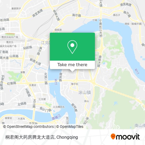 桐君阁大药房腾龙大道店 map