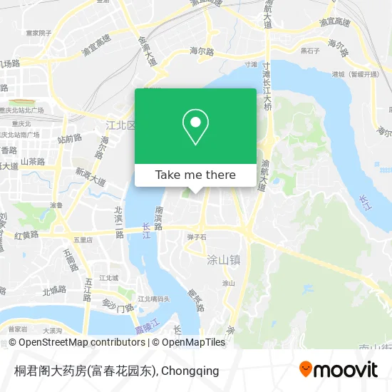 桐君阁大药房(富春花园东) map