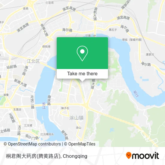 桐君阁大药房(腾黄路店) map