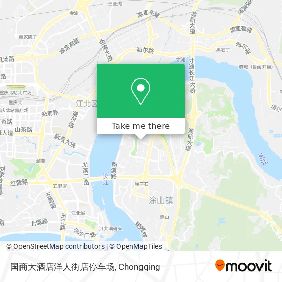 国商大酒店洋人街店停车场 map