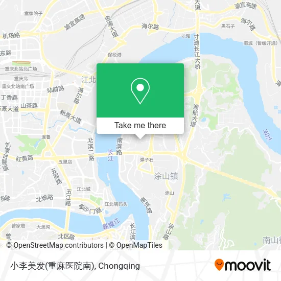 小李美发(重麻医院南) map