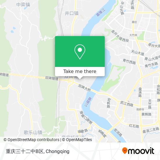 重庆三十二中B区 map