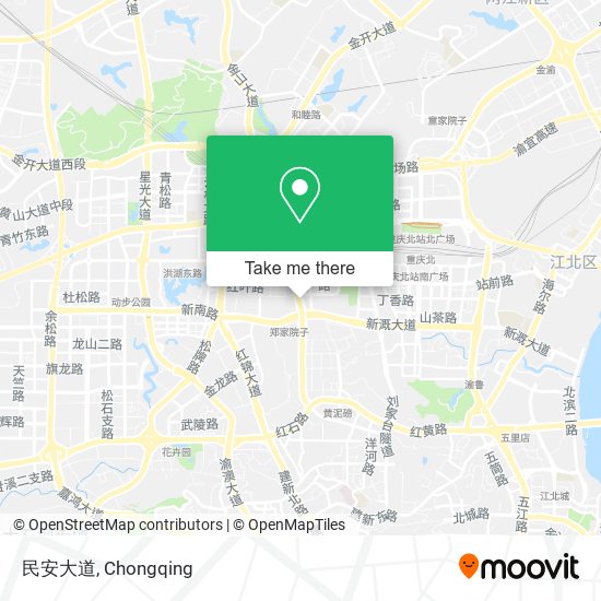 民安大道 map